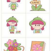 My project for course: Kawaii Illustration: Create Charming Characters Ein Projekt aus dem Bereich Traditionelle Illustration, Design von Figuren und Manga von Khoa Khoa - 22.07.2024