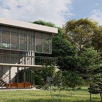 Mi proyecto del curso: Diseño y modelado arquitectónico 3D con Revit. Een project van 3D, Architectuur, Interactief ontwerp,  3D-modellering, Digitale architectuur y Architecturale visualisatie van ferserdan - 19.07.2024