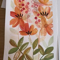 Mi proyecto del curso: Acuarela floral: conecta con la naturaleza. Ilustração tradicional, Pintura, Pintura em aquarela e Ilustração botânica projeto de leidyjrc123 - 20.07.2024