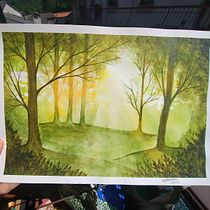 Il mio progetto del corso: Paesaggi incantevoli ad acquerello: dipingi con la luce. Un projet de Peinture , et Aquarelle de Valentina Zangi - 08.04.2024