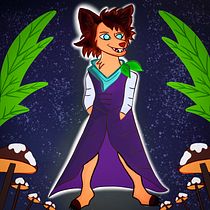 Mi proyecto del curso: Ilustración de animales fantásticos en Procreate. Traditional illustration, Character Design, Drawing, Digital Illustration, Stor, telling, and Narrative project by Eliana Vaca - 07.24.2024