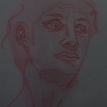 Mi proyecto del curso: Dibujo de retratos llamativos con lápices de colores. Drawing, Portrait Drawing, Sketchbook, and Colored Pencil Drawing project by Noemi Vazquez - 07.24.2024