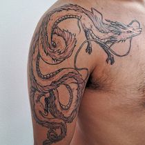Mi proyecto del curso: Tatuaje para principiantes. Tattoo Design project by Katherine Quiñónez Morales - 07.25.2024