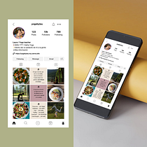 Mi proyecto del curso: Diseño de feed de Instagram con Canva. Projekt z dziedziny Projektowanie graficzne, Marketing, Portale społecznościowe, Instagram, Projektowanie c i frowe użytkownika Laura Macias - 25.07.2024