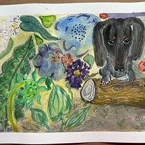 My project for course: Artistic Floral Watercolor: Connect with Nature. Ilustração tradicional, Pintura, Pintura em aquarela e Ilustração botânica projeto de Maya Contento - 26.07.2024