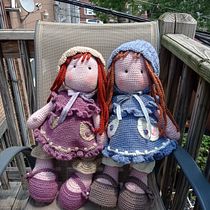 Mi proyecto del curso: Elaboración de muñecas amigurumi románticas. Arts, Crafts, To, Design, Fiber Arts, Crochet, Amigurumi, and Textile Design project by Marlene Guarin Rhode - 07.26.2024
