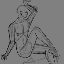 Mi proyecto del curso: Dibujo anatómico para principiantes Ein Projekt aus dem Bereich Bildende Künste, Skizzenentwurf, Bleistiftzeichnung, Zeichnung, Realistische Zeichnung und Anatomische Zeichnung von hanniazero - 23.07.2024