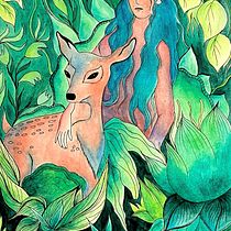 Mon projet du cours : Bestiaire botanique : aquarelle, encre et graphite. Traditional illustration, Fine Arts, Painting, Drawing, Watercolor Painting, Botanical Illustration, Ink Illustration, and Naturalistic Illustration project by Amandine - 07.27.2024