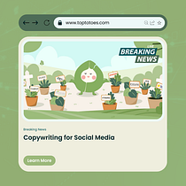 My project for course: Copywriting for Social Media. Un progetto di Scrittura, Cop, writing, Social media e Comunicazione di Cường Trịnh Tuấn - 18.07.2024