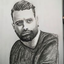 My project for course: Artistic Charcoal Portraiture: Creating Atmosphere. Ilustração tradicional, Artes plásticas, Desenho, Desenho de retrato, Desenho realista, e Desenho artístico projeto de Paul Bruce - 27.07.2024