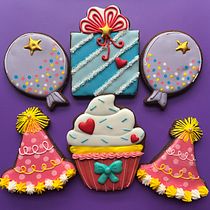 My project for course: Birthday Cookie Design. Baking project by Sally Newton - 07.28.2024