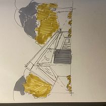 Meu projeto do curso: Sketching diário para arquitetos. Un progetto di Architettura, Bozzetti, Disegno, Illustrazione architettonica e ArchVIZ di janete_pastre - 28.07.2024