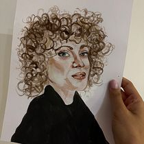 Mi proyecto del curso: Retrato en acuarela a partir de una fotografía. Un projet de Illustration traditionnelle, Aquarelle , et Dessin de portrait de isa_puerta - 28.07.2024