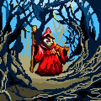 Meu projeto, mago goblinoide. Een project van Pixel art van Obedis Duarte Arruda - 28.07.2024