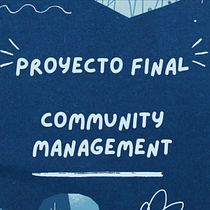 Mi proyecto final: Introducción al community management. Redes sociais, Marketing digital, Marketing de conteúdo, Marketing para Facebook, e Marketing para Instagram projeto de anacristina.benalcazar - 26.07.2024