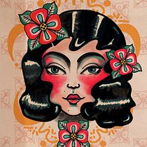 My project for course: Design Old-School Tattoos in Procreate. Projekt z dziedziny  R, sunek, Ilustracja c, frowa i Projektowanie tatuaż użytkownika codychuff - 24.07.2024