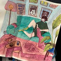 Mi proyecto del curso: Sketchbook para explorar tu estilo de dibujo. Un proyecto de Ilustración tradicional, Bocetado, Creatividad, Dibujo, Pintura a la acuarela, Sketchbook y Pintura gouache de Cristina Mayo - 29.07.2024