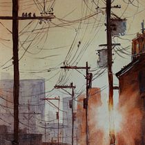 My project for course: Expressive Watercolor Painting: Create Compelling Illustrations. Un proyecto de Bellas Artes, Pintura y Pintura a la acuarela de Beatriz Dias - 29.07.2024