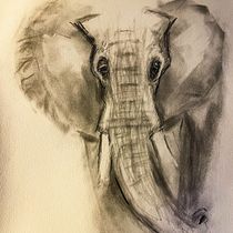Mi proyecto del curso: Dibujo expresivo con carboncillo Ein Projekt aus dem Bereich Bildende Künste, Zeichnung, Porträtzeichnung und Naturalistische Illustration von Raúl Pérez - 30.07.2024