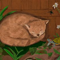 My project for course: Natural Illustration with Digital Painting. Traditional illustration, Drawing, Digital Illustration, Realistic Drawing, Digital Painting, and Naturalistic Illustration project by Linda Baehr - 07.30.2024