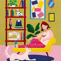 My project for course: Colorful Digital Illustration in Procreate. Un progetto di Illustrazione tradizionale, Disegno, Illustrazione digitale e Disegno digitale di lixiaoyang82 - 18.07.2024
