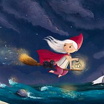 My project for course: Children’s Illustration with Procreate: Paint Magical Scenes. Un progetto di Illustrazione digitale, Illustrazione infantile, Pittura digitale e Albo illustrato di natalia_sillay - 30.07.2024