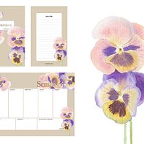 Mi proyecto del curso: Ilustración botánica con acuarela. Traditional illustration, Fine Arts, Painting, Drawing, Watercolor Painting, and Botanical Illustration project by Vielka Avalos - 07.30.2024