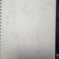 Mi proyecto del curso: Dibujo anatómico para principiantes Ein Projekt aus dem Bereich Bildende Künste, Skizzenentwurf, Bleistiftzeichnung, Zeichnung, Realistische Zeichnung und Anatomische Zeichnung von Jessica Andrea Muñoz Achury - 31.07.2024