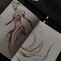 Mi proyecto del curso: Sketchbook fantástico: dibuja personajes desde la imaginación. Ilustração tradicional, Criatividade, Desenho, e Sketchbook projeto de camilo-lopez-2002 - 31.07.2024