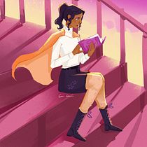 My project for course: Captivating and Dynamic Character Creation. Un projet de Illustration traditionnelle, Conception de personnages, Illustration numérique , et Dessin numérique de sahlinsiri - 31.07.2024