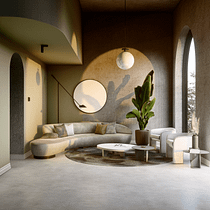Mi proyecto del curso: Fotorrealismo de espacios interiores con Lumion desde cero. Architecture, 3D Modeling, Digital Architecture, 3D Design, and ArchVIZ project by Jonathan Mendoza - 07.29.2024