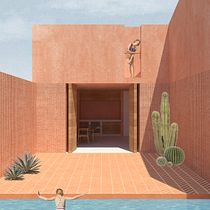 My project for course: Architectural Visualization Using Digital Collage. Un projet de Architecture, Design graphique, Architecture d'intérieur, Design d'intérieur, Pa, sagisme, Collage, Architecture numérique et Illustration architecturale de Ece Kptr - 31.07.2024