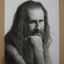 My project for course: Realistic Portrait with Graphite Pencil. Un progetto di Illustrazione tradizionale, Belle arti, Bozzetti, Disegno a matita, Disegno, Disegno di ritratti, Disegno realistico, Disegno artistico e Disegno anatomico di Ganna Brezhnieva - 31.07.2024