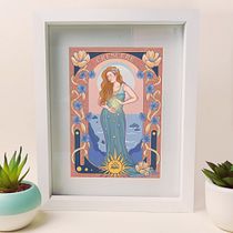 Mi proyecto del curso: Retrato ilustrado con estilo art nouveau. Un projet de Illustration traditionnelle, Beaux Arts, Illustration numérique, Dessin de portrait, Dessin artistique, Dessin numérique , et Peinture numérique de Andrea Güiza - 01.08.2024
