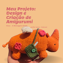 Meu projeto do curso: Design e criação de amigurumis. Projekt z dziedziny Craft, Projektowanie zabawek,  Tkactwo, DIY, Sz, dełkowanie, Amigurumi, Wzornictwo tekst i liów użytkownika Jeniffer Santos - 27.07.2024
