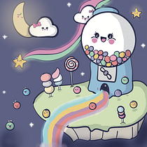 Mon projet du cours : Univers kawaii : créez des illustrations pleines de joie. Character Design, Digital Illustration, and Manga project by Lindsay Henno - 08.02.2024