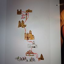 My project for course: Colorful City Portraits: Illustrate Your Favorite Place. Un progetto di Illustrazione tradizionale, Infografica, Disegno, Illustrazione digitale e Pittura digitale di m howard - 30.07.2024