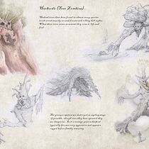 My project for course: Fantasy Drawings in Graphite and Watercolor: A Field Guide Zombie Trees. Character Design, Painting, Pencil Drawing, Drawing, and Watercolor Painting project by lawrence91 - 08.02.2024