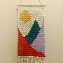Mi proyecto del curso: Atardecer Norteño . Fashion Design, Decoration, Fiber Arts, DIY, Crochet, and Textile Design project by Lorena Isabel Conejeros Alvarez - 07.29.2024