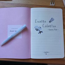 Meu projeto do curso: Caderno de escrita para criativos. Un projet de Créativité, Carnet de croquis, Écriture créative , et Gestion et productivité de Aimée Vieira dos Santos - 03.08.2024