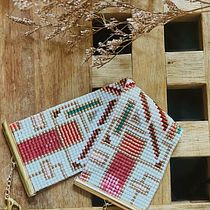 My project for course: Beaded Jewelry Design: Weave Elegant Patterns. Accessor, Design, Arts, Crafts, Jewelr, Design, and Fiber Arts project by nesma.awad - 08.03.2024