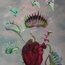 Mi proyecto del curso: Ilustración con técnicas mixtas: binomios fantásticos. Un projet de Peinture, Collage, Dessin artistique, Peinture acr , et lique de Carlos Adrián De La Paz Almaraz - 04.08.2024