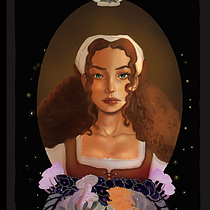 My project for course: Digital Fantasy Portraits with Photoshop. Traditional illustration, Drawing, Digital Illustration, Portrait Drawing, Digital Drawing, and Digital Painting project by Cordelia Crane - 08.05.2024