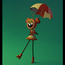 Mi proyecto del curso: Introducción al diseño y modelado 3D con Blender. Motion Graphics, Character Design, Product Design, and 3D Modeling project by Levi Hopes - 08.05.2024