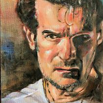 My project for course: Contemporary Oil Portraiture. Traditional illustration, Fine Arts, Painting, and Oil Painting project by peter_terhuurne - 08.05.2024