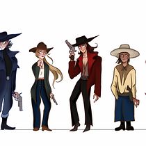 My project for course: Captivating and Dynamic Character Creation. Un projet de Illustration traditionnelle, Conception de personnages, Illustration numérique , et Dessin numérique de Frédérique R-R - 03.08.2024