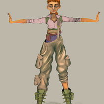 Meu projeto do curso: Pintura digital de personagens no Procreate. Projekt z dziedziny Trad, c, jna ilustracja, Projektowanie postaci, Ilustracja c i frowa użytkownika Ita Pritsch - 06.08.2024