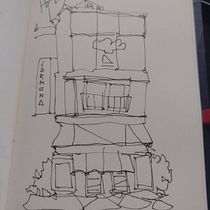 Mi proyecto del curso: Dibujo arquitectónico expresivo con marcadores de colores Ein Projekt aus dem Bereich Skizzenentwurf von carmonasamu - 06.08.2024