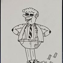 Mi proyecto del curso: Introducción a la creación de personajes estilo cartoon. Un projet de Illustration traditionnelle, Conception de personnages , et Dessin de Kevin Carballo - 06.08.2024