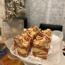 My project for course: Natural Soap Making for Beginners. Arts, Crafts, and DIY project by nilufar_karmanova - 08.08.2024